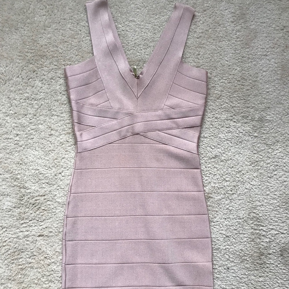 Bebe dress | blush/rose | bodycon party dress